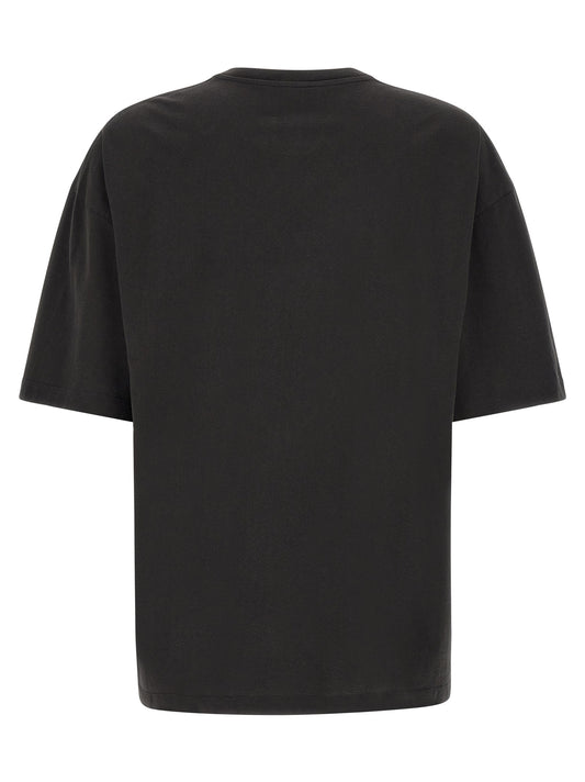 Black Cotton Long Sleeve T-Shirt