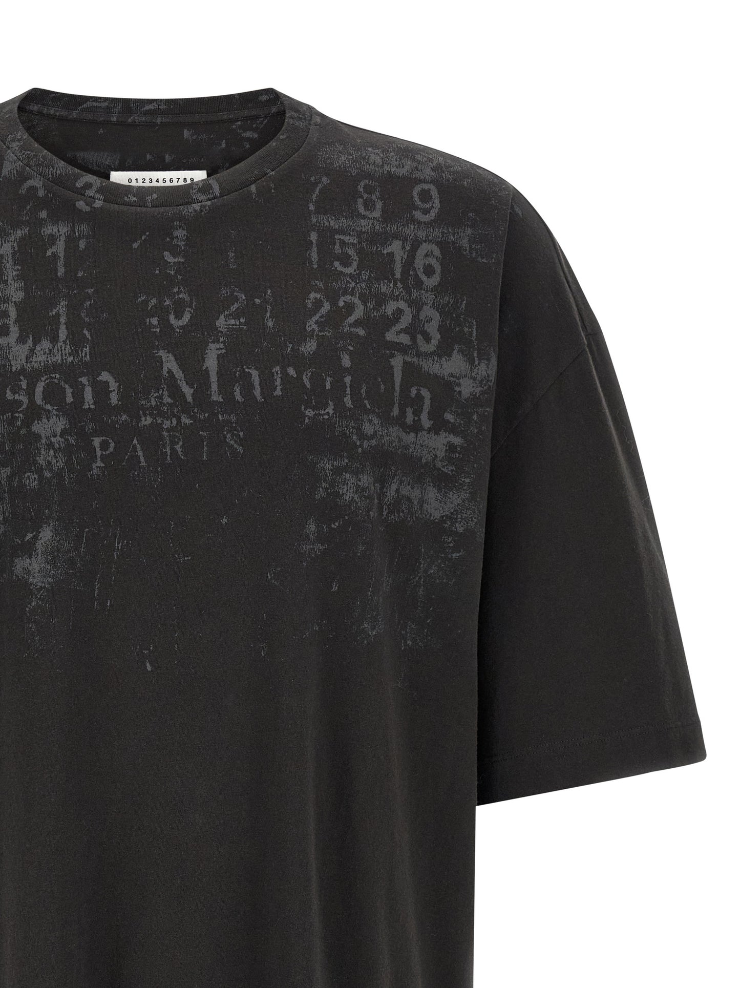 Black Cotton Long Sleeve T-Shirt