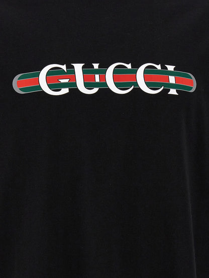 Black Cotton T-Shirt