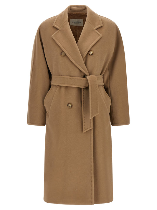 Beige Virgin Wool Coat