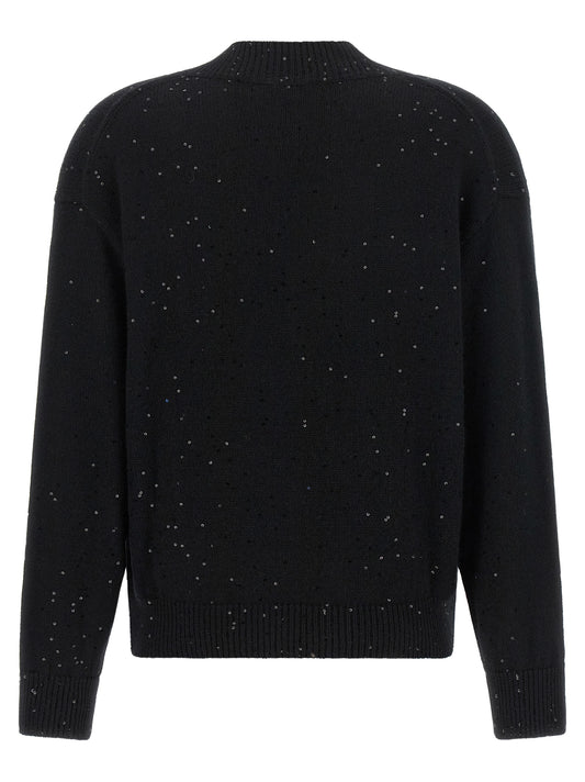 Black Cashmere Cardigan
