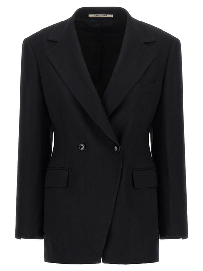 Black Viscose Blazer