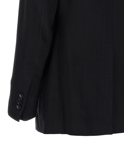 Black Viscose Blazer