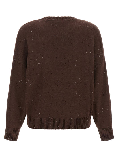 Brown Cashmere Cardigan