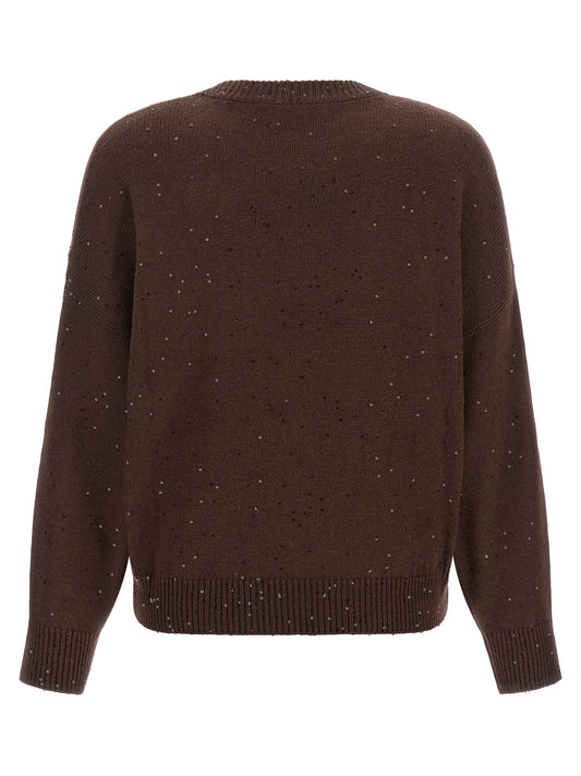 Brown Cashmere Cardigan