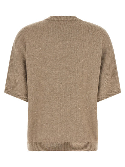 Beige Cashmere Cardigan