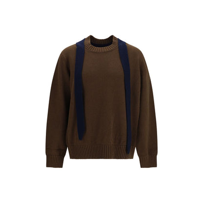Brown Wool Oves Aries Sweatshirt