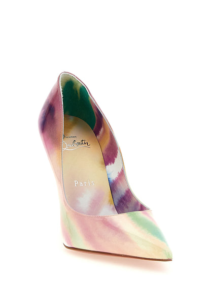Multicolor Calfskin High Heel Pumps
