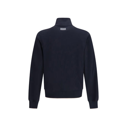 Blue Polyamide Full-Length Jacket