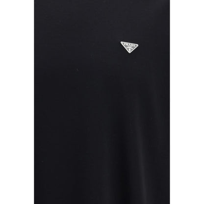 Black Cotton T-Shirt