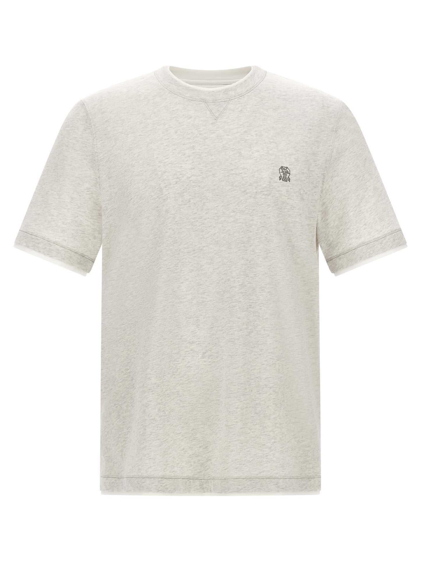 Gray Cotton T-Shirt