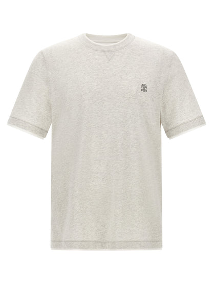 Gray Cotton T-Shirt