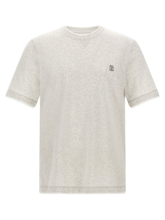 Gray Cotton T-Shirt