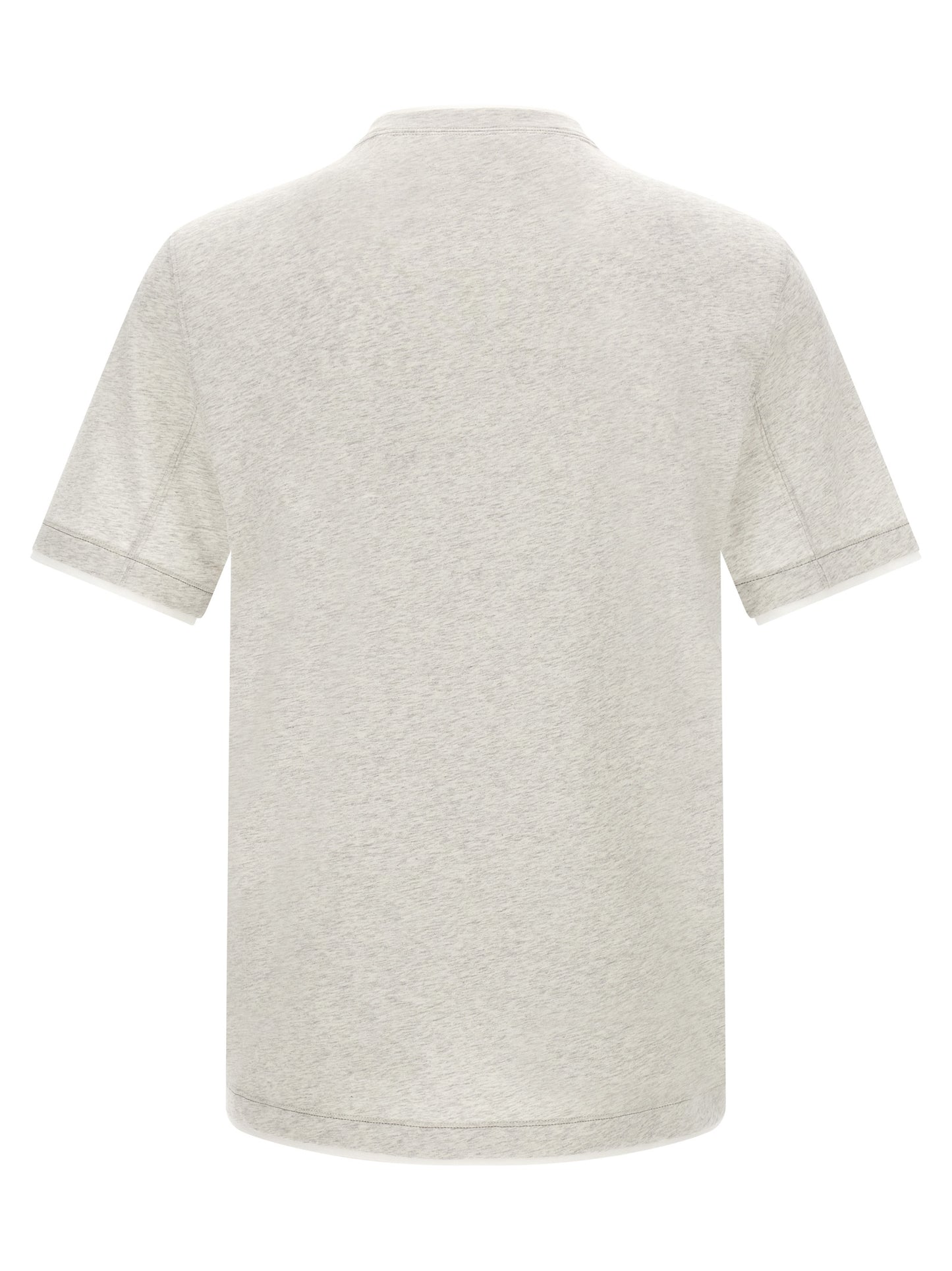 Gray Cotton T-Shirt