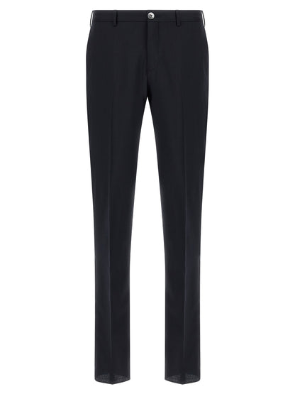 Black Wool Two-Piece Suit
