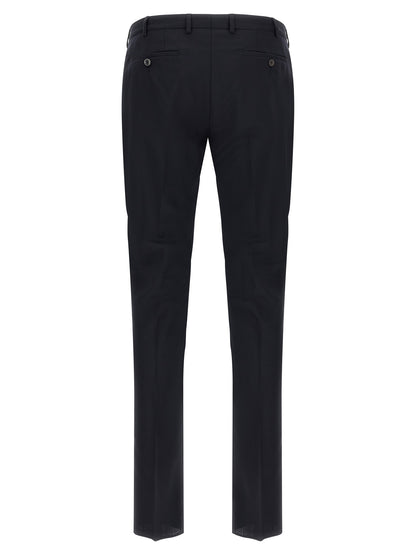 Black Wool Two-Piece Suit