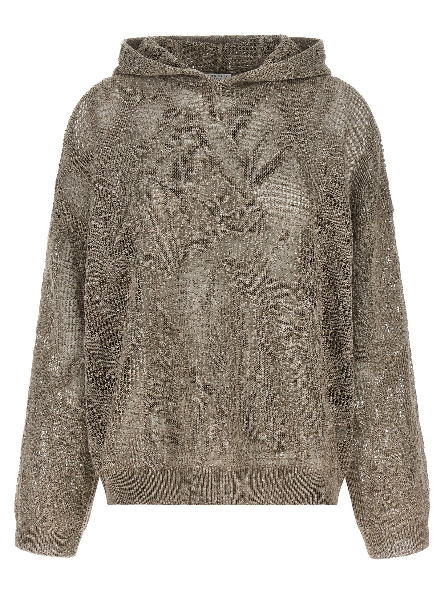 Brown Linen Cardigan
