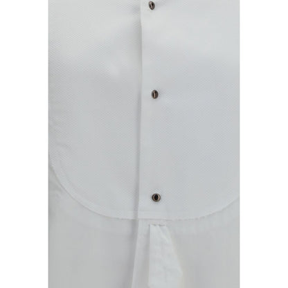 White Cotton Dress Shirt