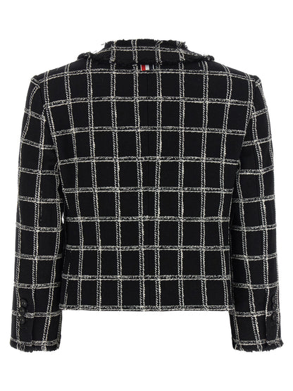 Multicolor Cotton Blazer