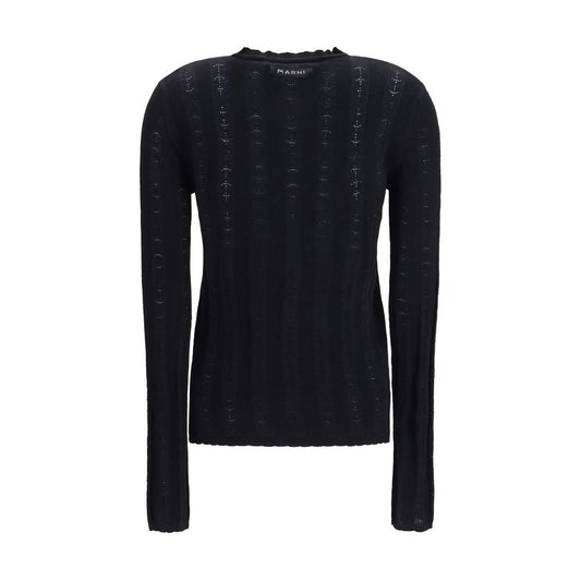 Black Wool Oves Aries Cardigan