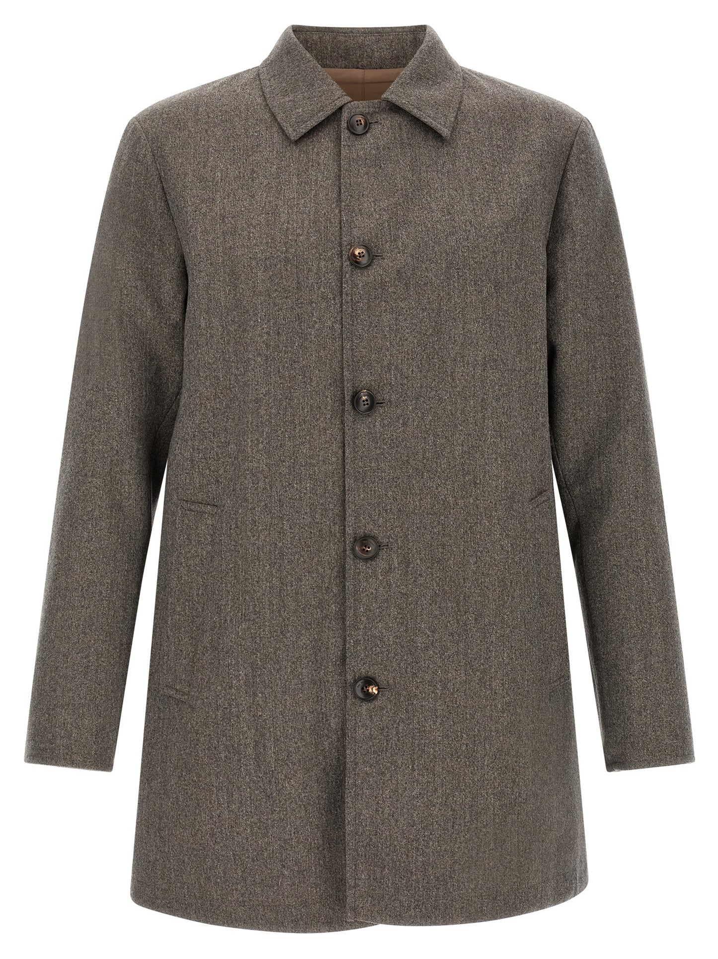 Brown Wool Coat