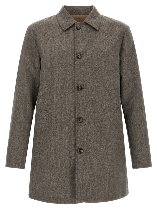 Brown Wool Coat