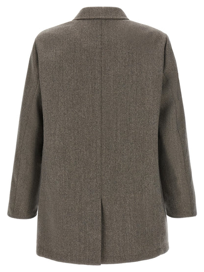 Brown Wool Coat