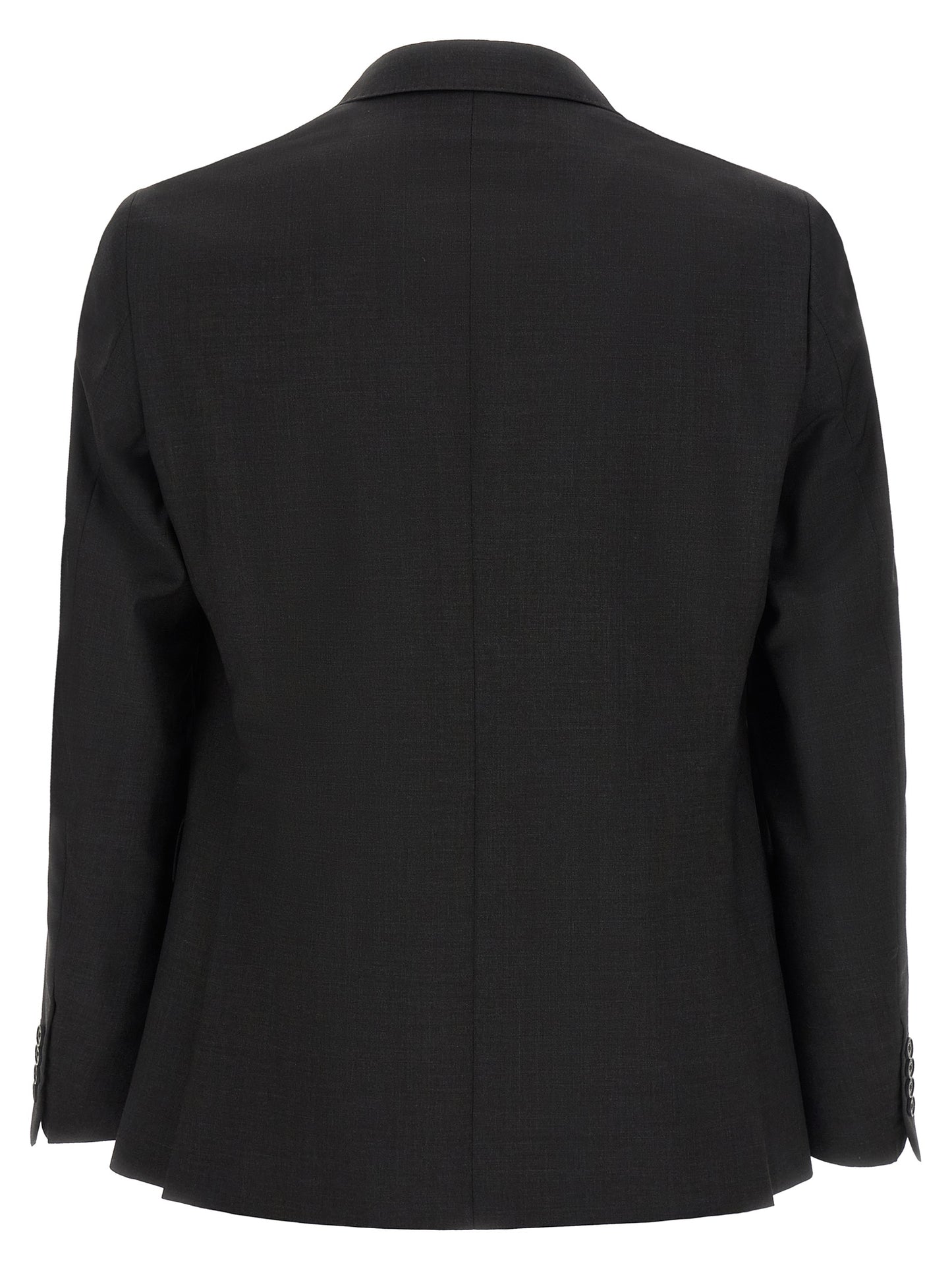 Gray Wool Two-Piece Suit