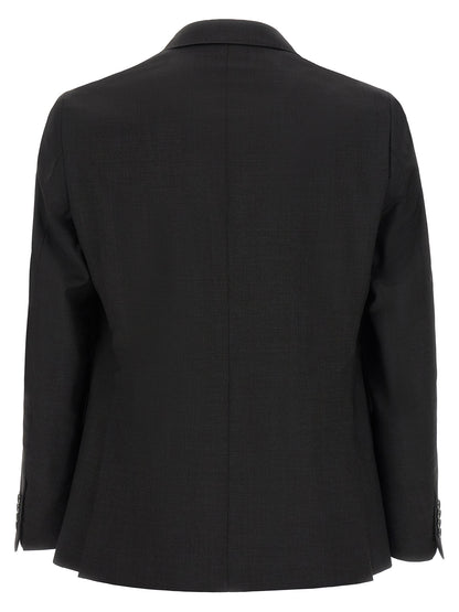 Gray Wool Two-Piece Suit