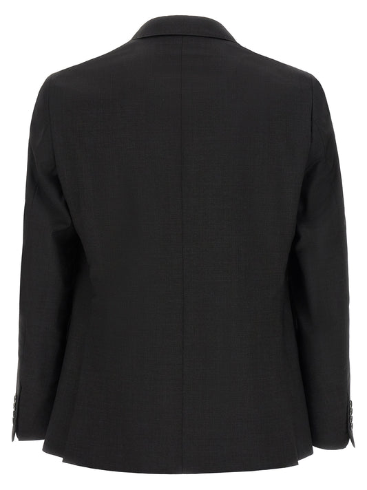 Gray Wool Two-Piece Suit