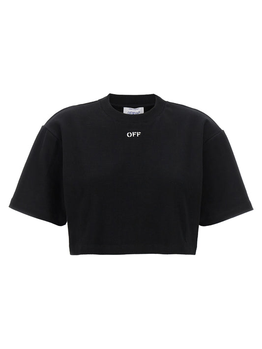 Black Cotton T-Shirt