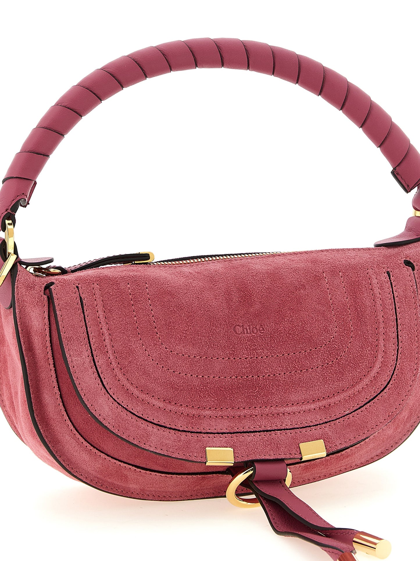 Multicolor Calfskin Shoulder Bag
