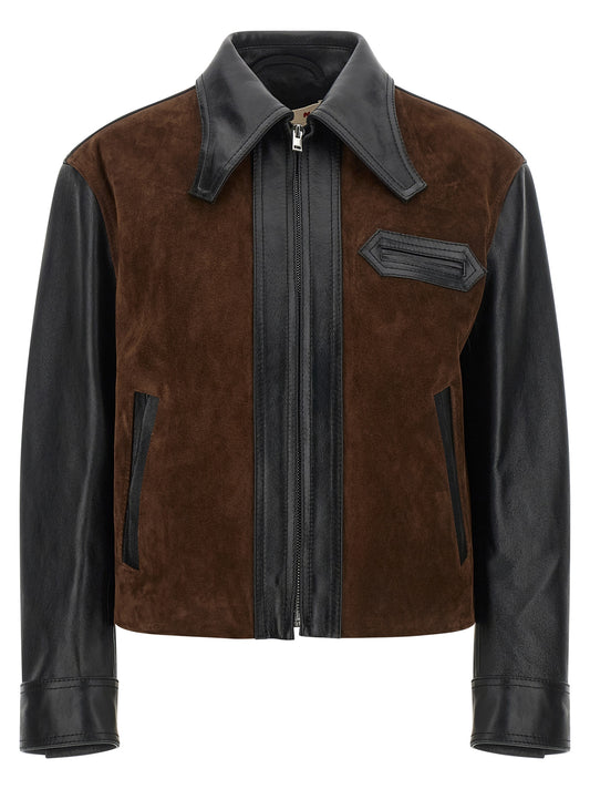 Black Calfskin Leather Jacket