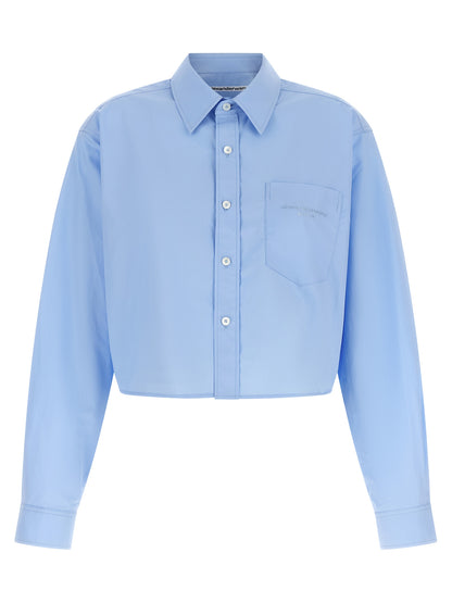 Blue Cotton Blouse