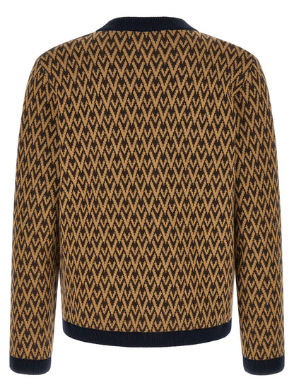 Multicolor Cashmere Cardigan