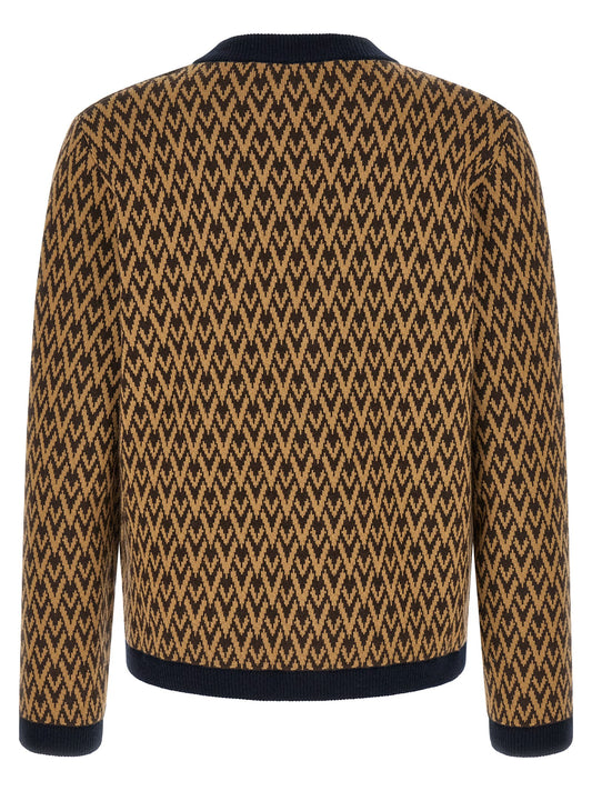 Multicolor Cashmere Cardigan
