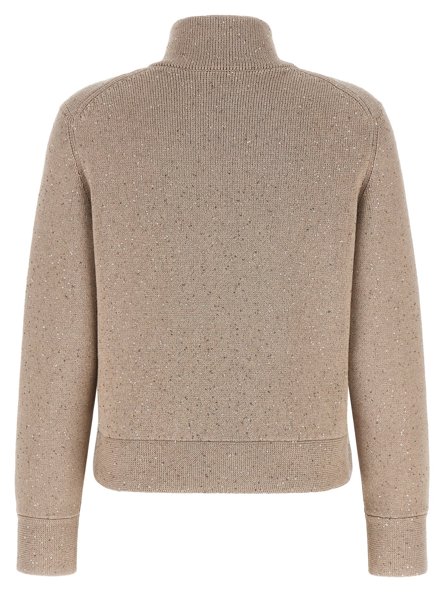 Beige Cotton Cardigan