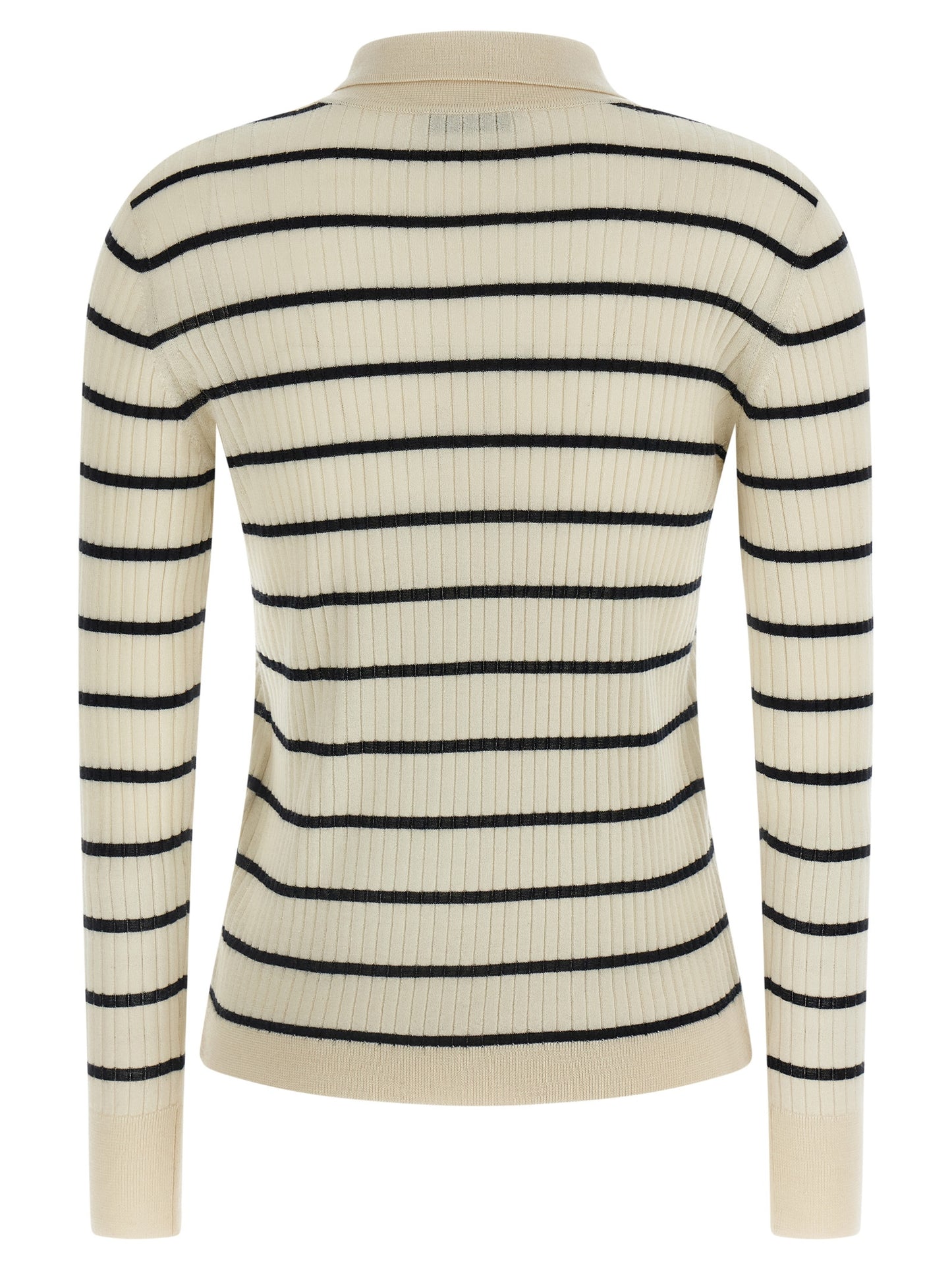 Blue Cashmere Polo Shirt