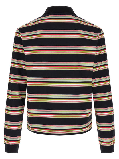 Multicolor Cotton Polo Shirt