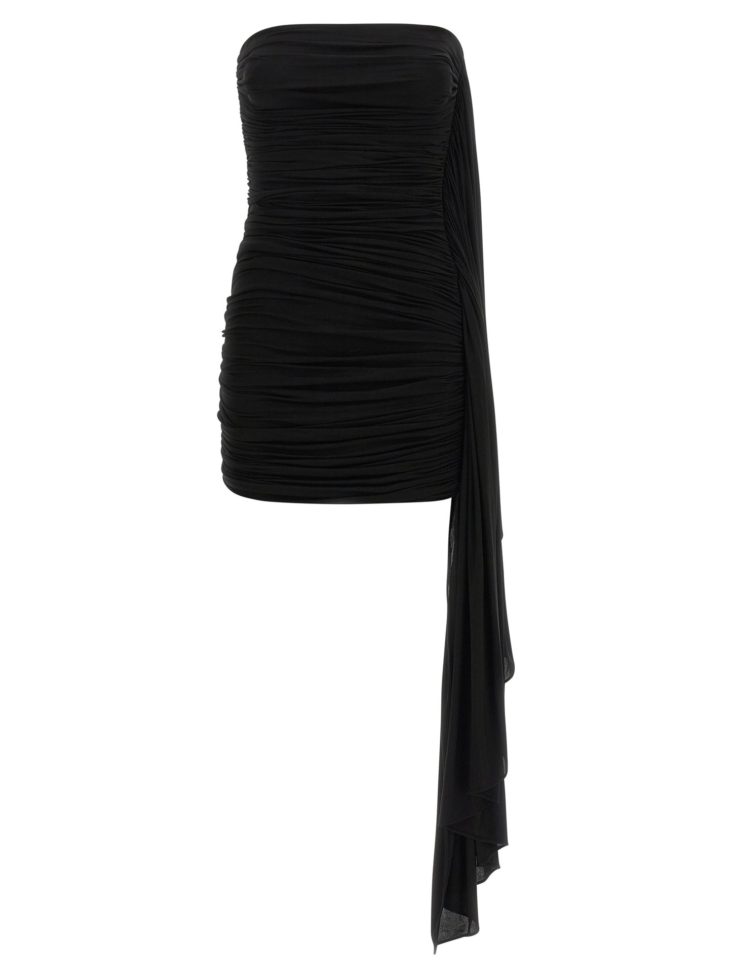 Black Copper Short Dress