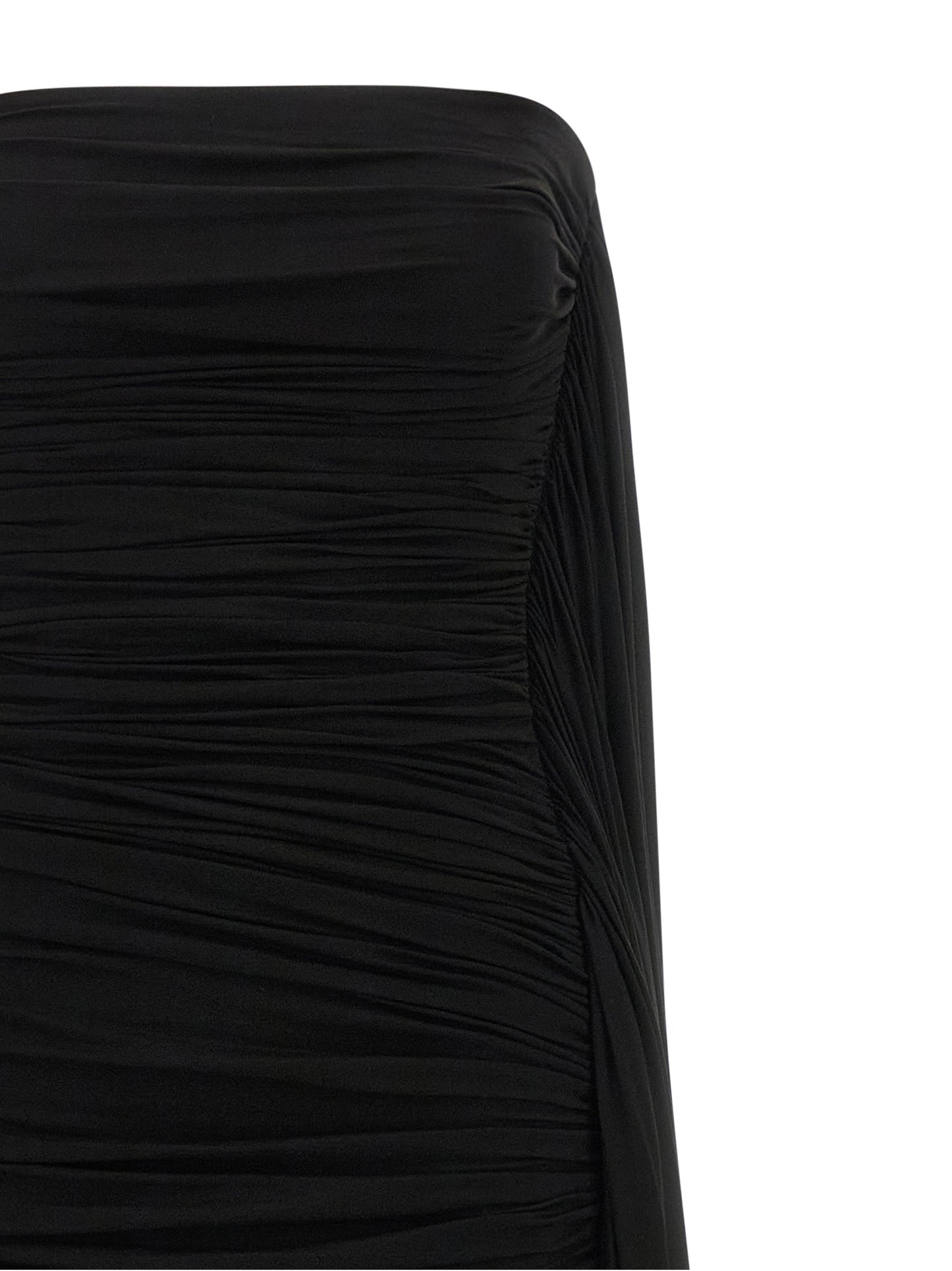 Black Copper Short Dress