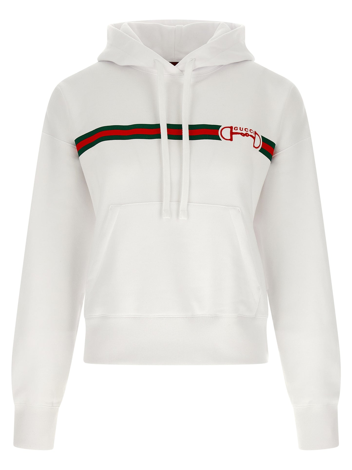 White Cotton Hoodie