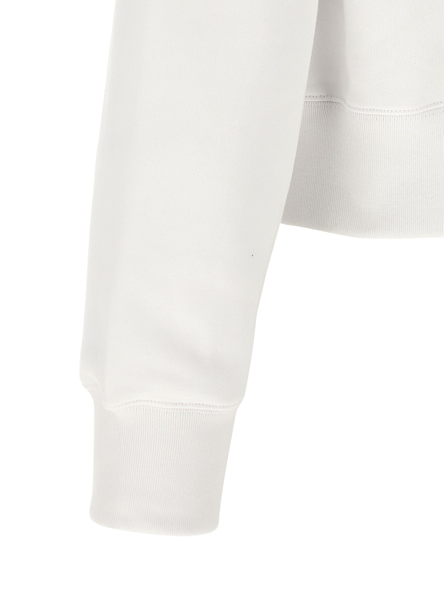 White Cotton Hoodie