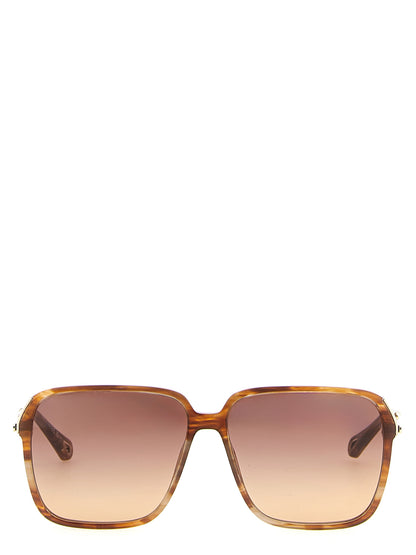 Brown Acetate Sunglasses