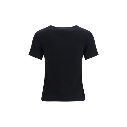 Black Cotton T-Shirt