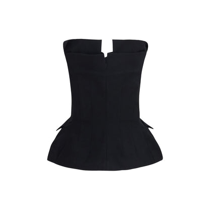 Black Silk Waistcoat