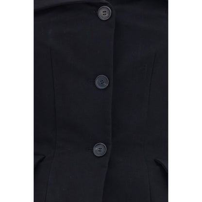 Black Silk Waistcoat
