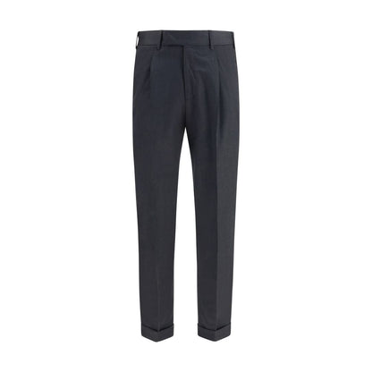Gray Wool Oves Aries Casual Pants