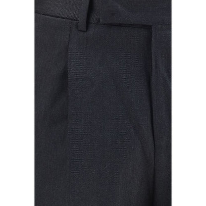 Gray Wool Oves Aries Casual Pants