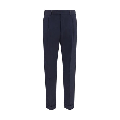 Blue Wool Oves Aries Casual Pants